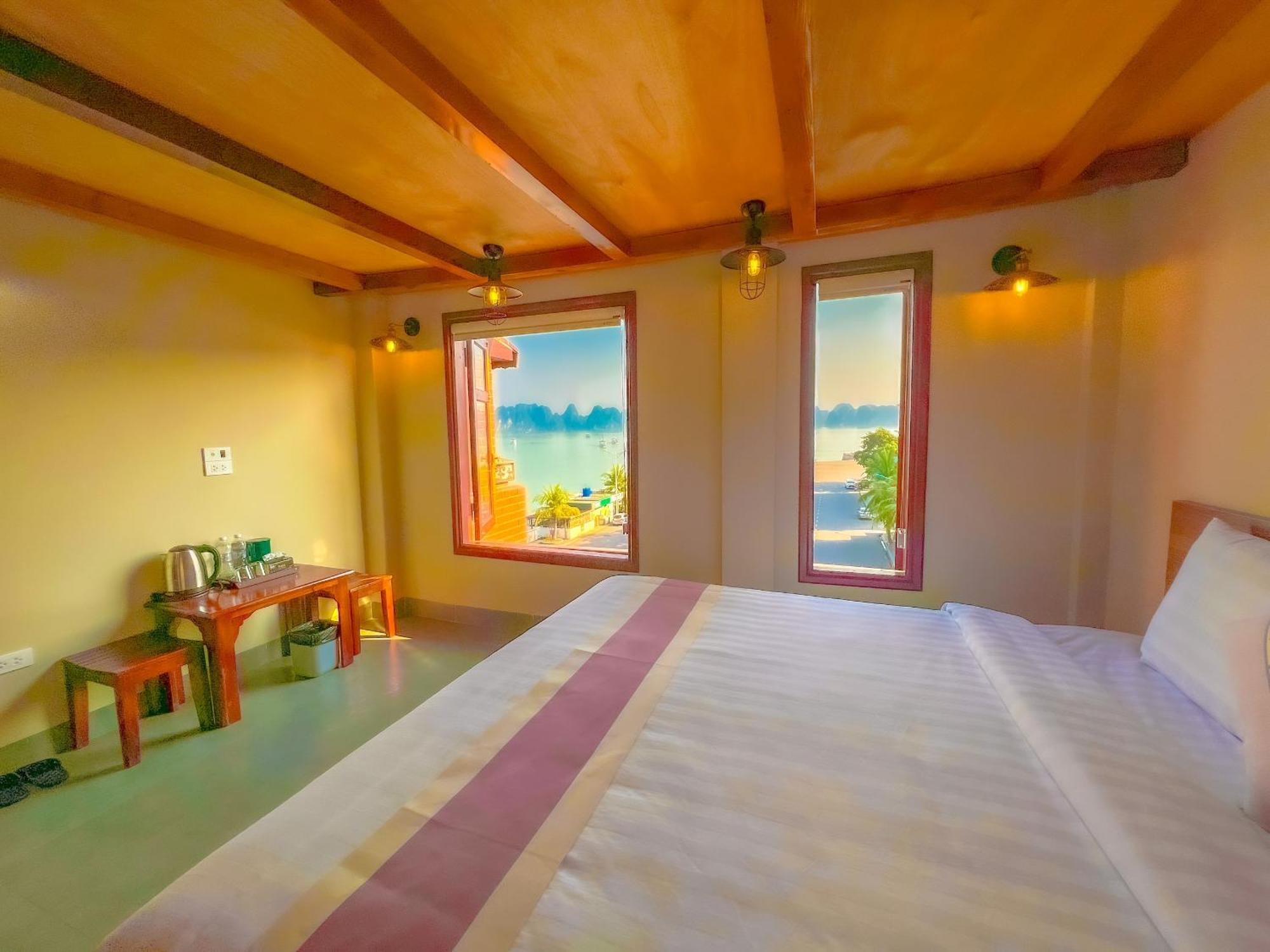 Canh Buom Homestay - Tuan Chau ハロン エクステリア 写真