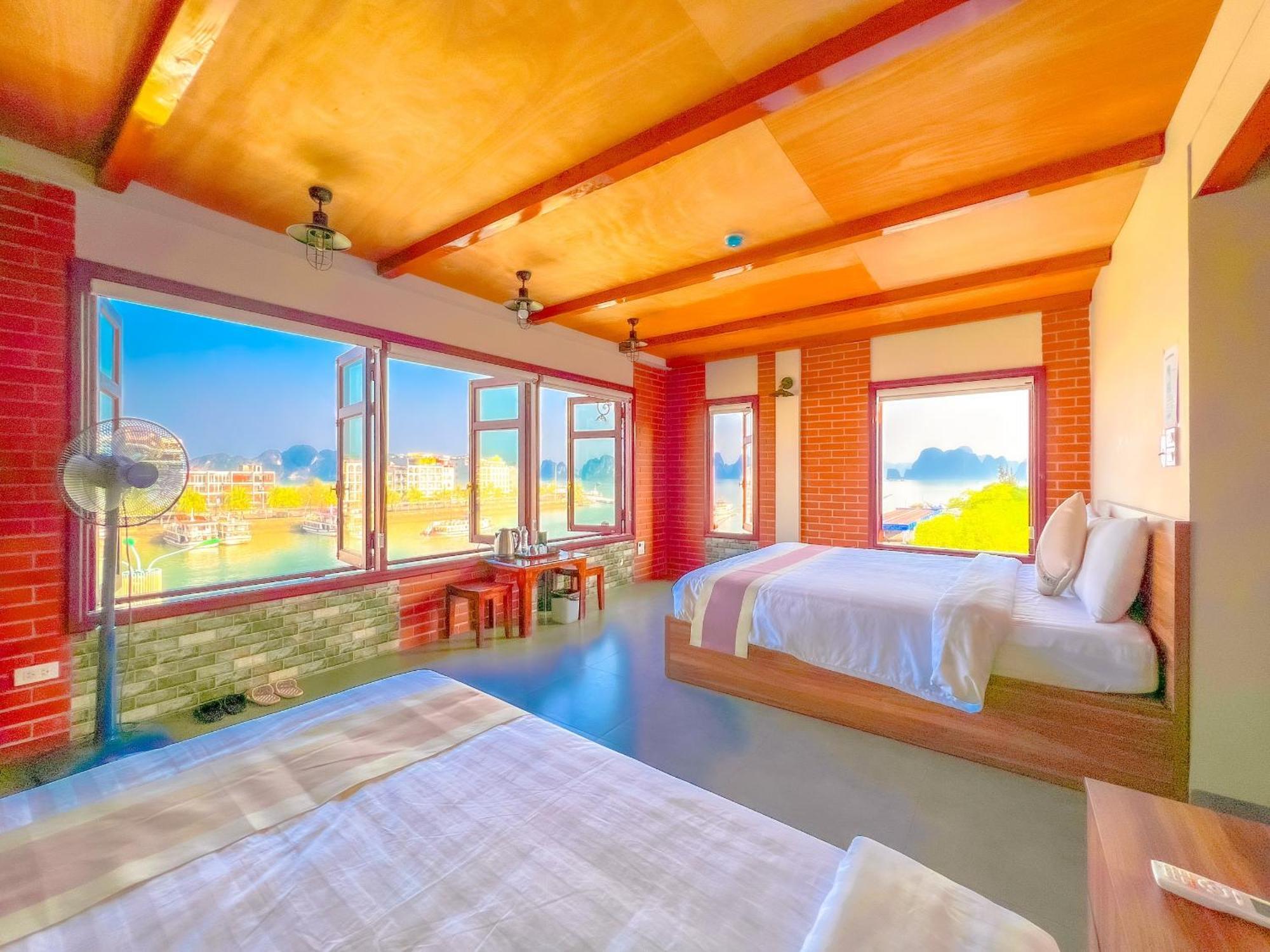 Canh Buom Homestay - Tuan Chau ハロン エクステリア 写真